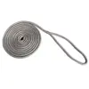 New England Rope 5/8" x 35' Nylon Double Braid Dock Line - Grey