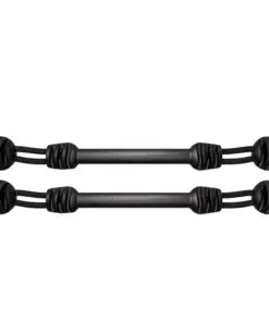 Snubber TWIST - Tar Black - Pair