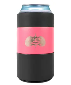 Toadfish Non-Tipping Can Cooler + Adapter - 12oz - Pink *12-Pack