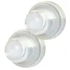 Blue Sea 4135 Push Button Reset Only Circuit Breaker Boot - Clear- 2-Pack