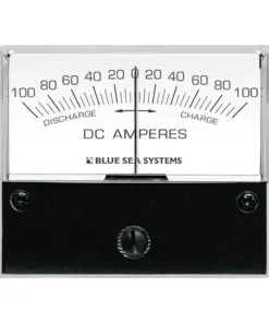 Blue Sea 8253 DC Zero Center Analog Ammeter - 2-3/4