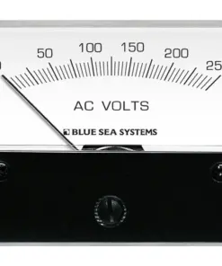 Blue Sea 9354 AC Analog Voltmeter 0-250 Volts AC