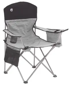 Coleman Cooler Quad Chair - Grey & Black