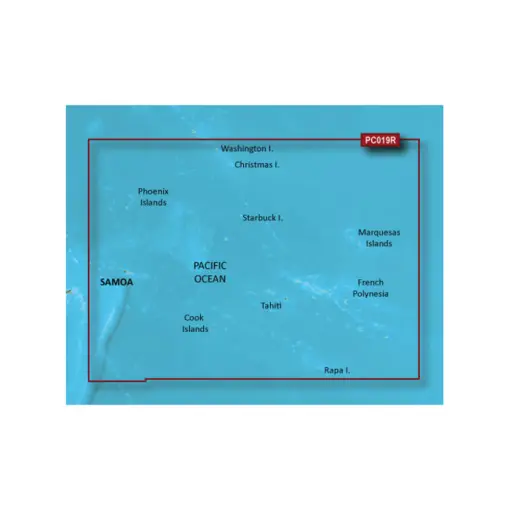 Garmin BlueChart® g3 Vision® HD - VPC019R - Polynesia - microSD™/SD™