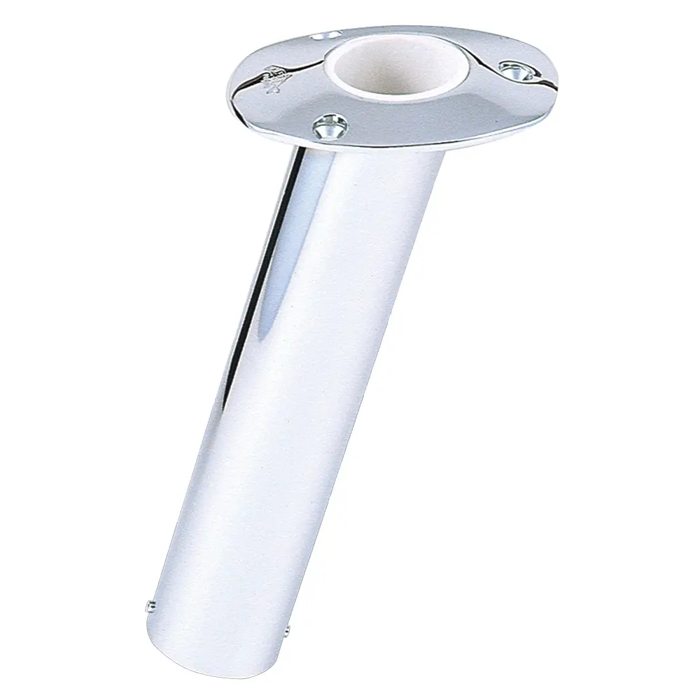 Lee's 15° Stainless Steel Flush Mount Rod Holder - 2" O.D.