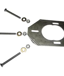 Lee's Stainless Steel Backing Plate f/Heavy Rod Holders