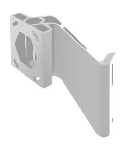 Minn Kota Raptor Jack Plate Adapter Bracket - Port - 2" Setback - 6" Rise - White