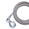 Powerwinch 40' x 7/32" Replacement Galvanized Cable w/Hook f/RC30