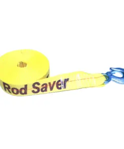 Rod Saver Heavy-Duty Winch Strap Replacement - Yellow - 2" x 25'