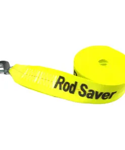 Rod Saver Heavy-Duty Winch Strap Replacement - Yellow - 3" x 20'