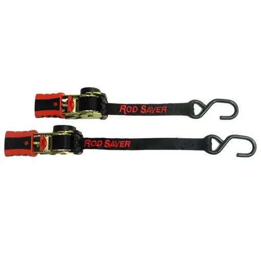 Rod Saver Mini Retractable Tie Down - 50" - Pair