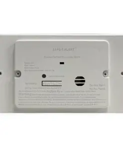 Safe-T-Alert 62 Series Marine Carbon Monoxide - Flush Mount - White - 12V w/Trim Ring