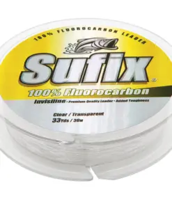 Sufix 100% Fluorocarbon Invisiline™ Leader - 150lb - 33yds