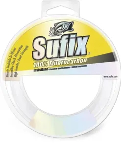 Sufix 100% Fluorocarbon Invisiline™ Leader - 80lb - 110yds