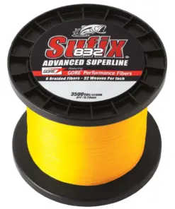 Sufix 832® Advanced Superline® Braid - 6lb - Hi-Vis Yellow - 3500 yds