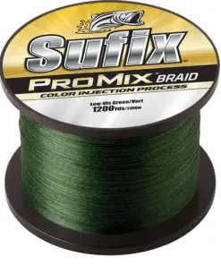 Sufix ProMix® Braid - 15lb - Low-Vis Green - 1200 yds