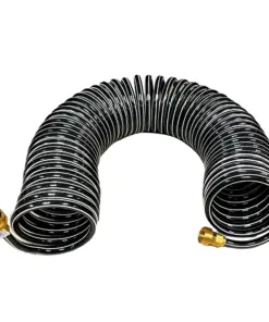 Trident Marine Coiled Wash Down Hose w/Brass Fittings - 15'