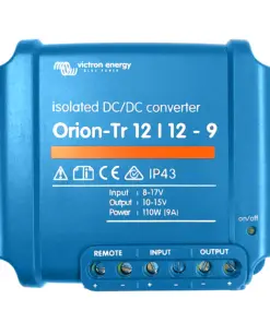 Victron Orion-TR DC-DC Converter - 12 VDC to 12 VDC - 9AMP Isolated