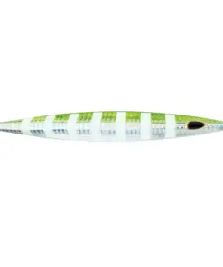 Williamson Kensaki 280 Jig - 7.25" - 9-7/8oz - UV Green Sardine Zebra