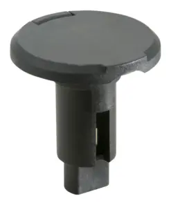 Attwood LightArmor Plug-In Base - 2 Pin - Black - Round