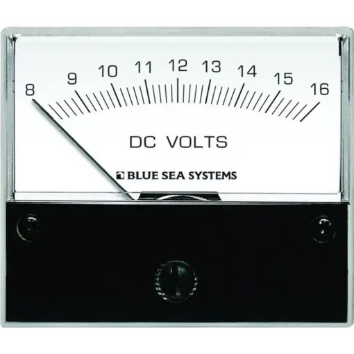 Blue Sea 8003 DC Analog Voltmeter - 2-3/4" Face