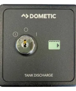 Dometic Tank Discharge Controller - 12V - Black