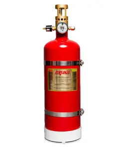 Fireboy-Xintex Automatic Vertical Fire Extinguisher w/Heavy Duty Bracket - 175 Cubic Feet Volume Protected