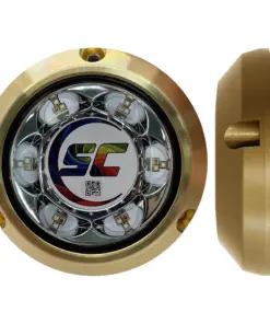 Shadow-Caster SC3 Series CC (Full Color Change) Bronze Surface Mount Underwater Light