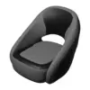 TACO Caladesi Smooth Bucket Seat - Grey/Black