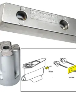 Tecnoseal Anode Kit - Volvo IPS - Zinc/Aluminum