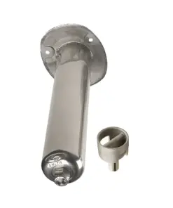 C.E. Smith Stainless Steel Flush Mount Rod Holder - 0 Degree