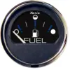 Faria Chesapeake Black 2" Fuel Level Gauge (Metric)