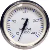 Faria Chesapeake White SS 4" Tachometer - 4000 RPM (Diesel) (Magnetic Pick-Up)