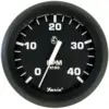 Faria Euro Black 4" Tachometer - 4000 RPM (Diesel) (Mechanical Takeoff)