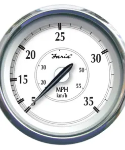 Faria Newport SS 4" Speedometer - 0 to 35 MPH