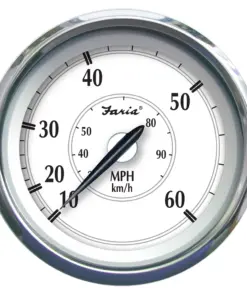 Faria Newport SS 4" Speedometer - 0 to 60 MPH