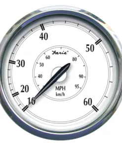 Faria Newport SS 5" Speedometer - 0 to 60 MPH