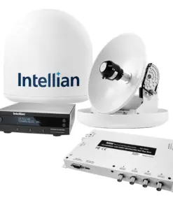 Intellian i2 US System w/DISH/Bell MIM-2 (w/3M RG6 Cable) & 15M RG6 Cable