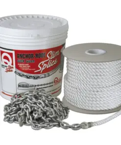Quick Anchor Rode 25' - 8mm Chain - 300' - 9/16" Rope