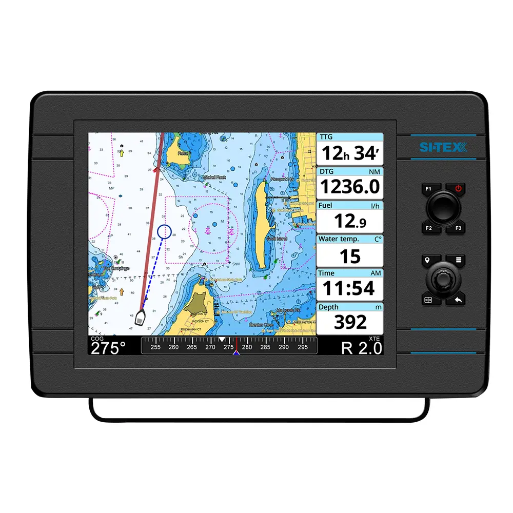 SI-TEX NavPro 1200F w/Wifi & Built-In CHIRP - Includes Internal GPS Receiver/Antenna