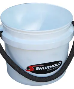 Shurhold World's Best Rope Handle Bucket - 3.5 Gallon - White