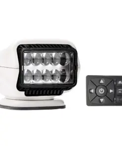 Golight Stryker ST Series Permanent Mount White 12V LED w/Hard Wired Dash Mount Remote