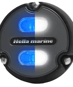 Hella Marine Apelo A1 Blue White Underwater Light - 1800 Lumens - Black Housing - Charcoal Lens