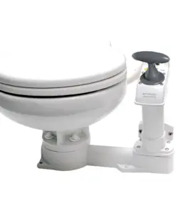 Johnson Pump AquaT Manual Marine Toilet - Super Compact