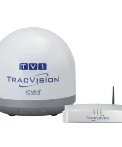 KVH TracVision TV1 w/IP-Enabled TV-Hub & Linear Universal Single-Output LNB