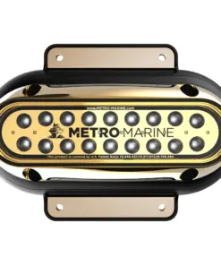 Metro Marine High-Output Elongated Surface Mount Light w/Intelligent Monochromatic LED's - Blue
