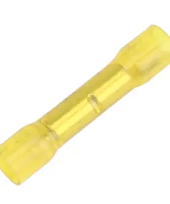 Pacer 12-10 AWG Heat Shrink Butt Connector - 100 Pack