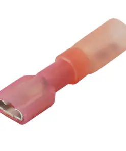 Pacer 22-18 AWG Heat Shrink Female Disconnect - 100 Pack