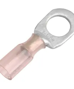 Pacer 8 AWG Heat Shrink Ring Terminal - 1/2" Stud Size - 3 Pack