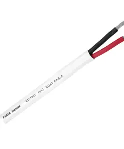 Pacer Round Duplex 2 Conductor Cable - 100' - 14/2 AWG - Red